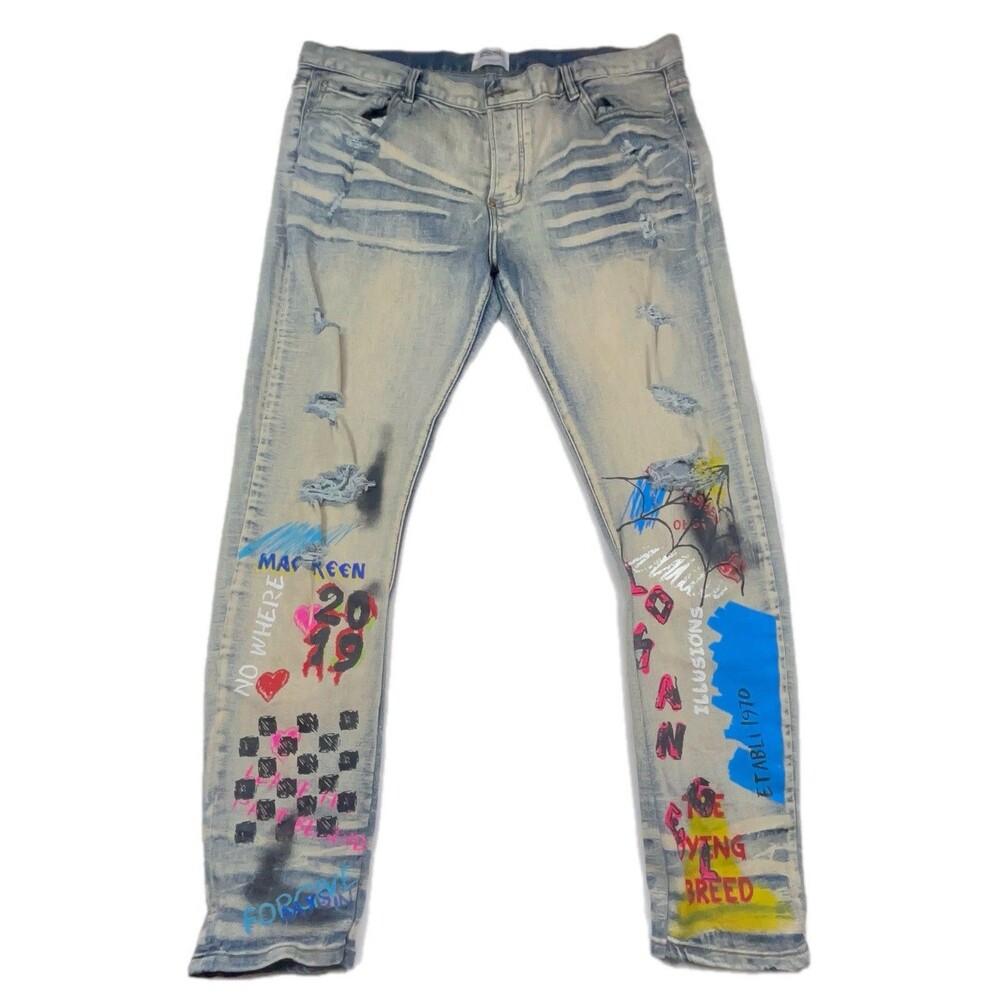 Mac Keen Market Jeans Distressed 2019 Size 42